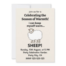 Schafe, die ich mir selbst wärmen kann