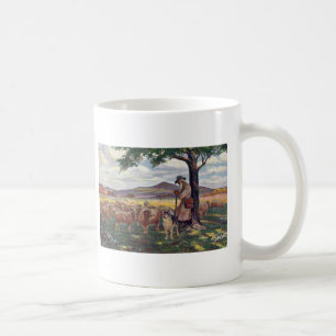 Schafe hüten tasse