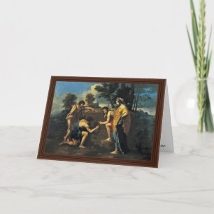 Schafe in Arcadia (z.B. in Arcadia Ego), Karte