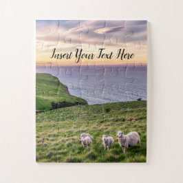 Schafe in Neuseeland | Christchurch Landscape | NZ Puzzle