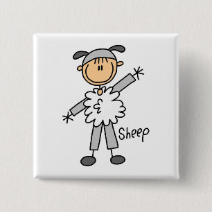 Schafe kleiden oben T-Shirts und Geschenke Button