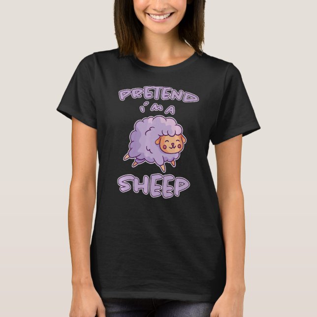 Schafe Lamm Bauern Hausschaf T-Shirt (Vorderseite)