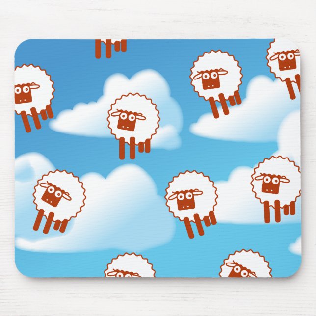 Schafe Mousepad (Vorne)