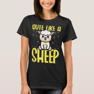 Schafe Niedlich wie Schafe T-Shirt