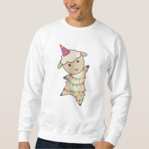 Schafe Pennant Garland Party Schafe Süße Tiere Sweatshirt