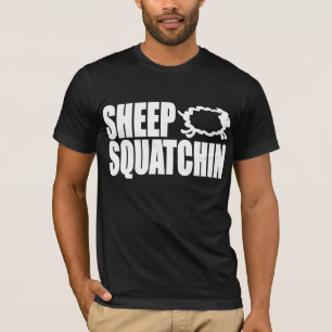 SCHAFE SQUATCHIN Monster u. Geheimnisse T-Shirt