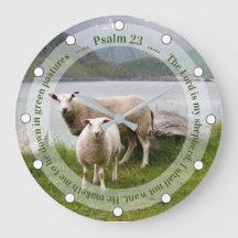 Schafe und Lämmer am Psalm-See 23