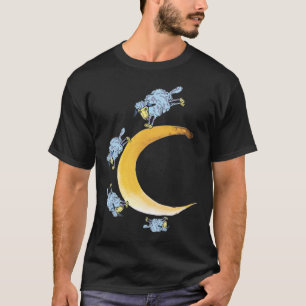 Schafe und Mond T-Shirt