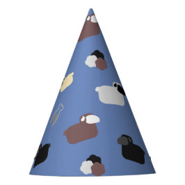 Schafe und Schafe Partyhütchen