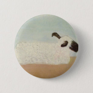 Schafe (von Milton Avery) Button
