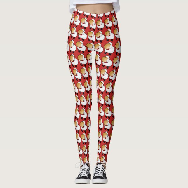 Schafe zählen leggings (Vorderseite)