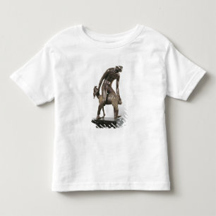 Schäfer, der eine Ziege milk Kleinkind T-shirt