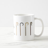 Schäfer-Haken-Tasse mit kleinem Schafentwurf