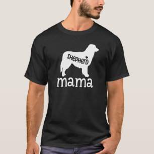 Schäfer Mama Süßer Deutscher Schäferhund Besitze T-Shirt