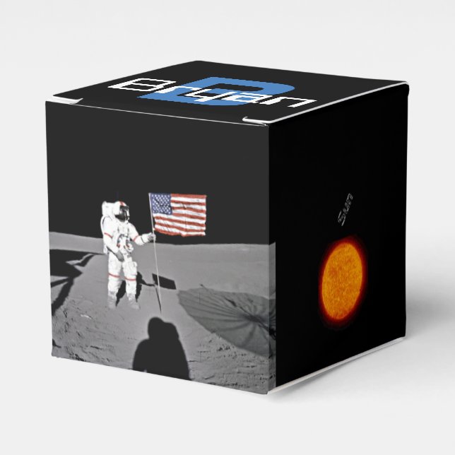 Schäfer Moon Landing Fevor Box Planets Geschenkschachtel (Vorderseite)