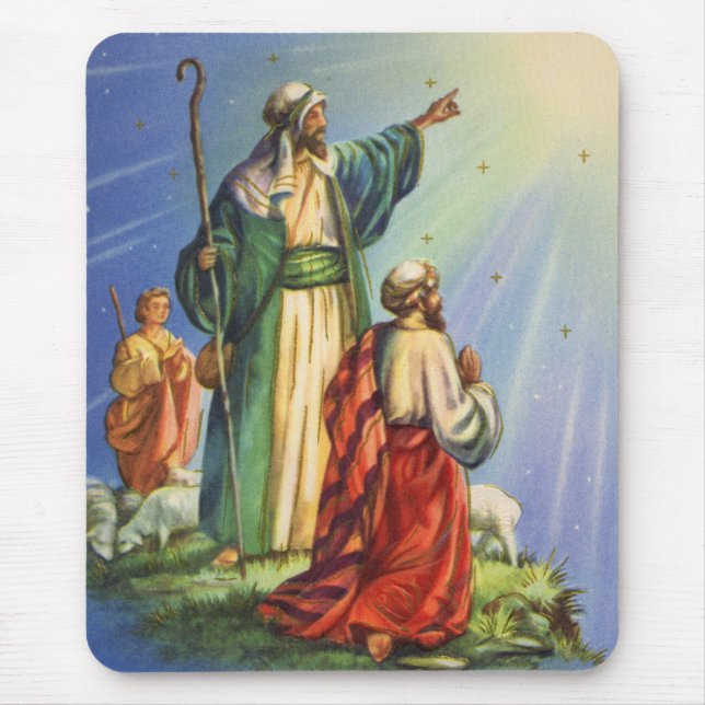 Schäfer und der Stern Mousepad (Vorne)
