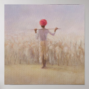 Schäfer und Menge Poster