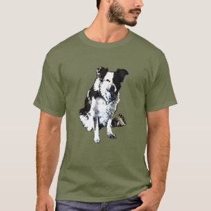 Schäferhund, Border-Collie T-Shirt