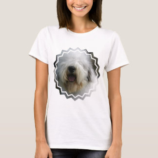 Schäferhund-Damen-angepasster T - Shirt