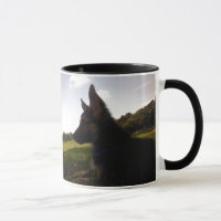 Schäferhund-Enkelkind-Tasse