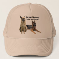 Schäferhund-Freund-Hut