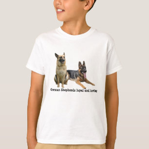Schäferhund-Freund-KinderunisexShirt T-Shirt