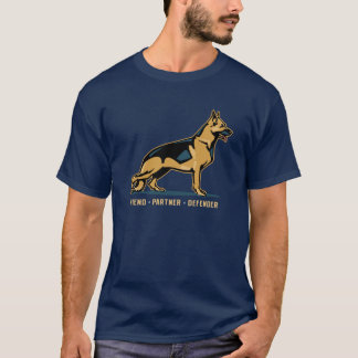 Schäferhund-Freund T-Shirt