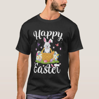 Schäferhund Frohe Ostern Eier Suche Hase Ohr Oster T-Shirt