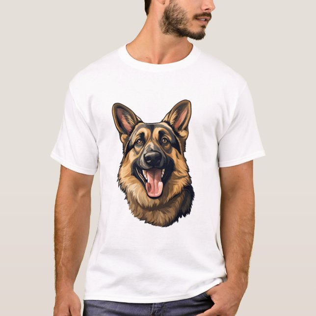 Schäferhund - German Shepherd T-Shirt (Vorderseite)