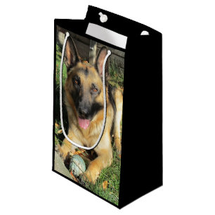 Schäferhund-Geschenk-Tasche Kleine Geschenktüte