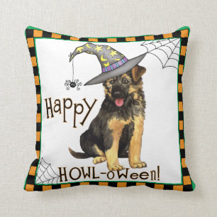 Schäferhund-Hexe Kissen