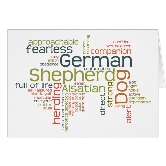 Schäferhund-Hund (Vorderseite (Horizontal))