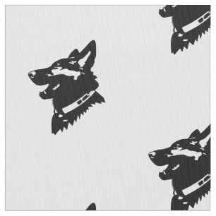 Schäferhund-Hund Stoff