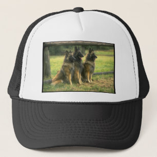 Schäferhund-Hunde Truckerkappe