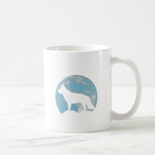 Schäferhund-Hundemond Tasse