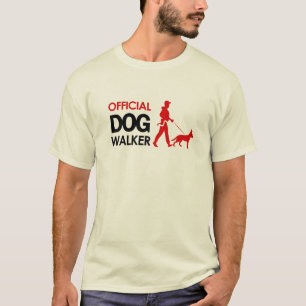 Schäferhund-Hundewanderer-T - Shirt
