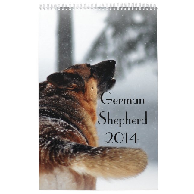 Schäferhund-Kalender Kalender (Titelbild)