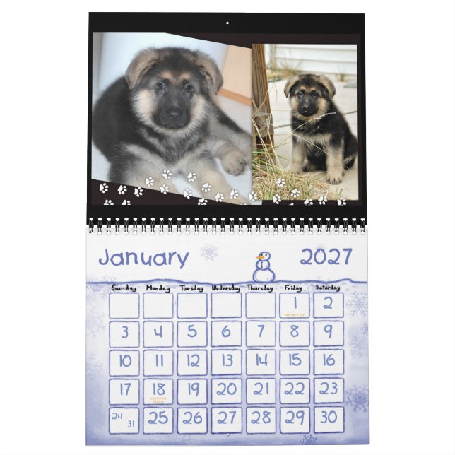 Schäferhund-Kalender Kalender (Jan 2027)