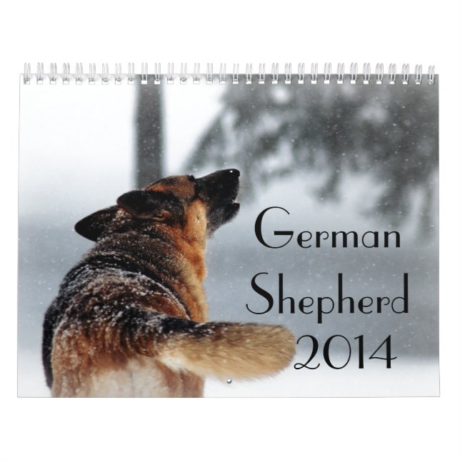 Schäferhund-Kalender Kalender (Titelbild)