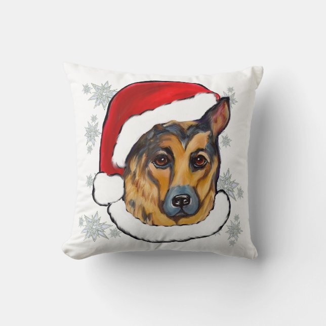 SCHÄFERHUND KISSEN (Vorderseite)
