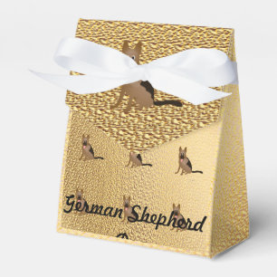 Schäferhund-Kranz Geschenkschachtel