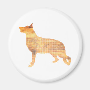 Schäferhund Magnet