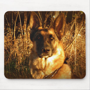 Schäferhund-Mausunterlage Mousepad