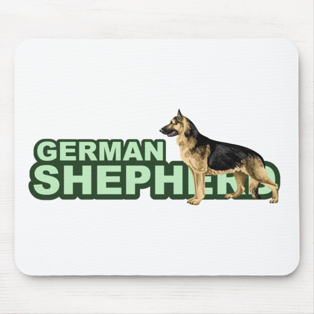 Schäferhund Mousepad (Vorne)