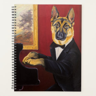 Schäferhund Piano Waltz Planer
