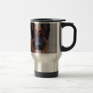 Schäferhund Reisebecher