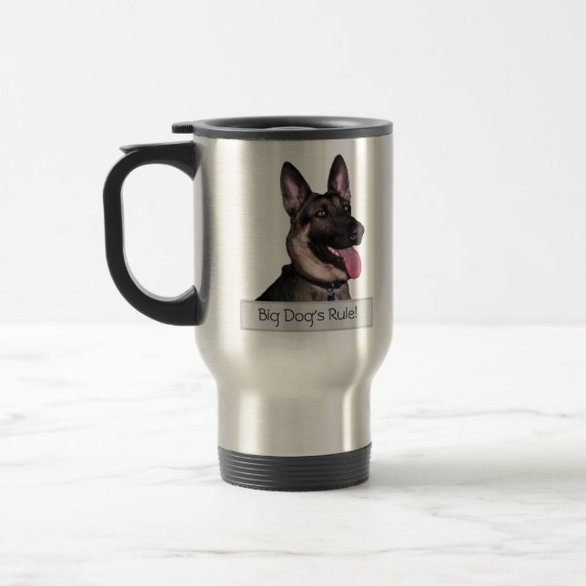 Schäferhund-Sammlung Reisebecher (Links)