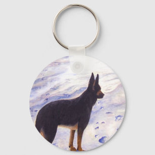 Schäferhund, Schlüsselkette Schlüsselanhänger