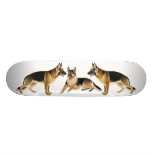 Schäferhund-Skateboard Skateboard