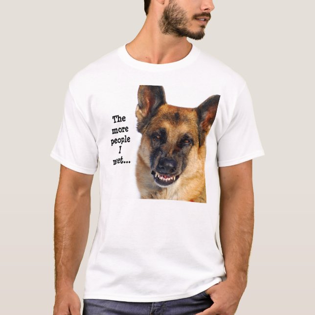 Schäferhund-T - Shirt (Vorderseite)